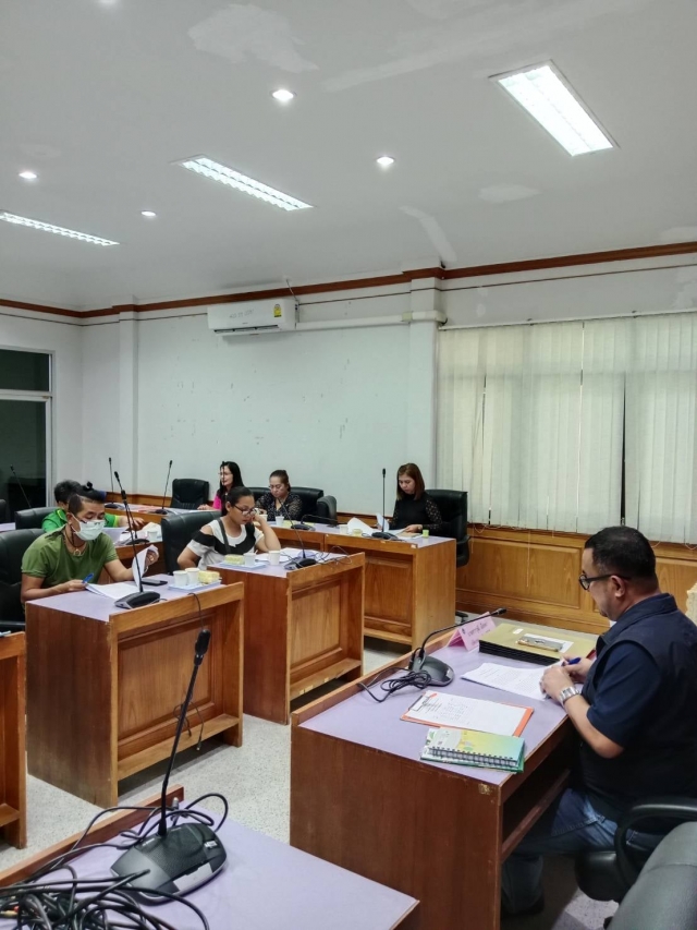 ประชุมคณะกรรมการสนับสนุนการจัดทำแผนพัฒนาเทศบาลตำบลไม้เรียง